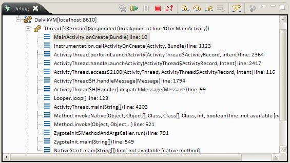 Debugging information