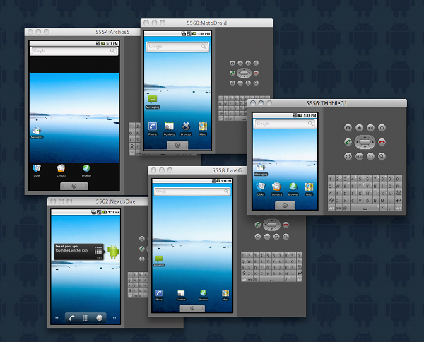 Android Virtual Device Configurations