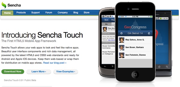 Sencha Touch