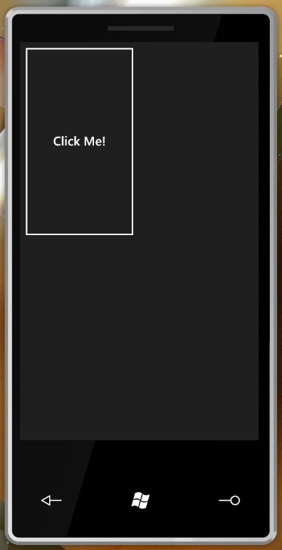 After completing the application's UI Windows Phone 7 Development