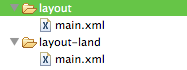 Layout Folders