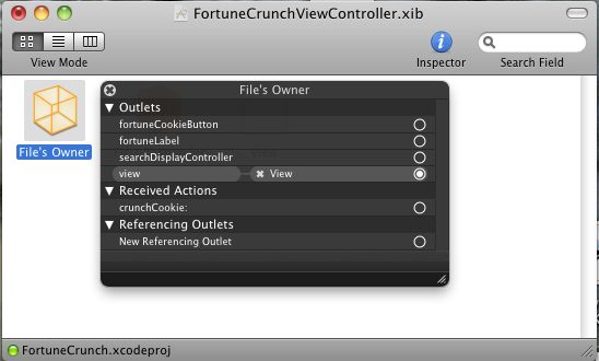 Viewing File's Owner Outlets