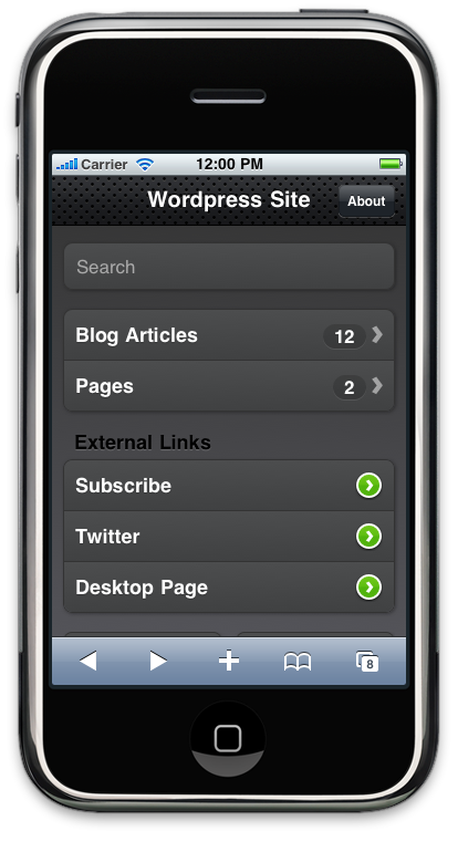 Main Index Page