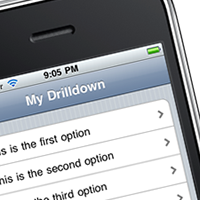 Drilldown Navigation with Titanium