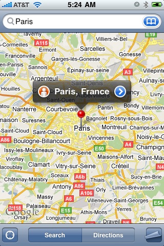Paris Map