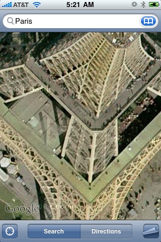 Eiffel Tower Zoomed