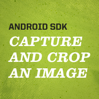 Capture and Crop an Image with the Device Camera