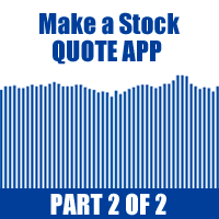 Make a Stock Quote App: Displaying Charts with Raphael JS