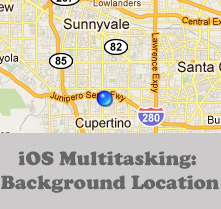 iOS Multitasking: Background Location
