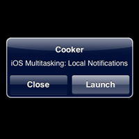 iOS Multitasking: Local Notifications