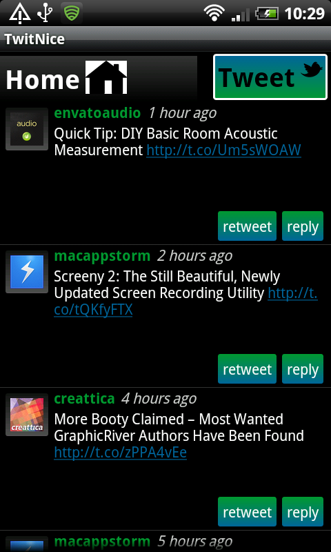 The Main App Screen