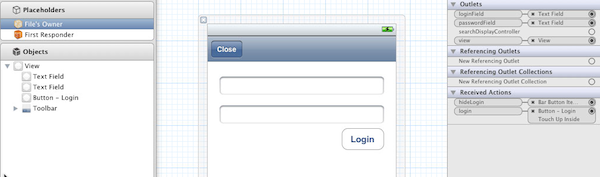 Designing the Login View